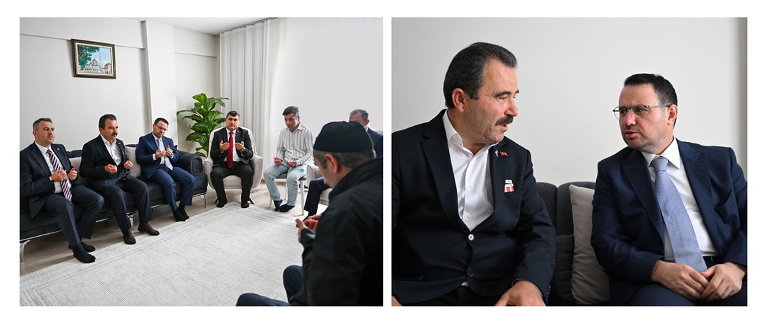ADALET BAKANI AKIN GÜRLEK, SULTANBEYLİ’DE ŞEHİT AİLESİNİ ZİYARET ETTİ